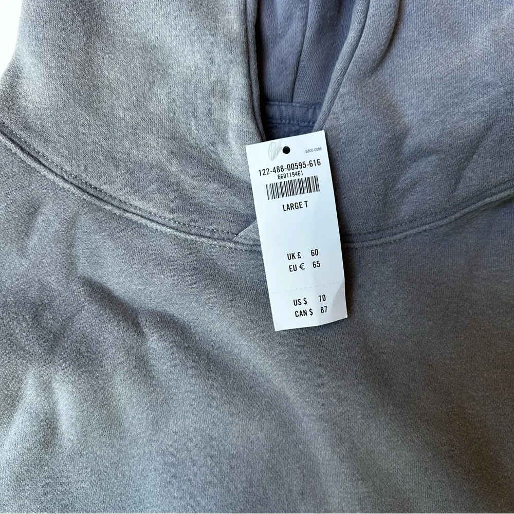 Abercrombie & Fitch Essential Popover Hoodie | Light Purple NWT - Picture 6 of 7